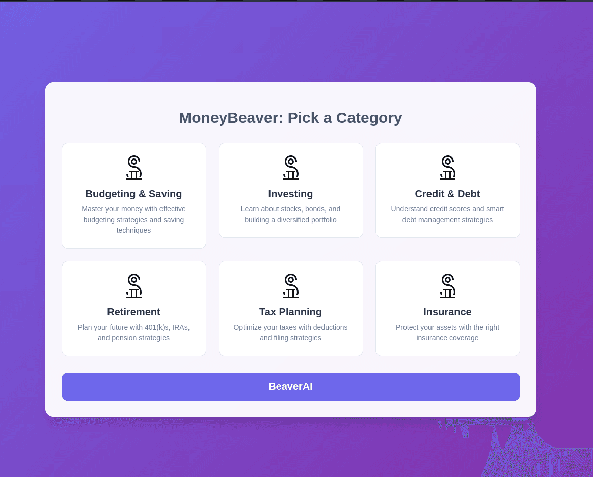 Money Mentor